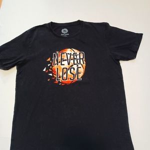 Never Lose!!!Tee Time Men's Shirt Size Med